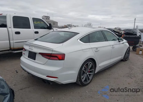 2018 Audi S5 3.0T Premium Plus из США, поврежденный, VIN WAUB4CF51JA040405